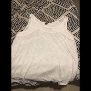 Torrids white tank top